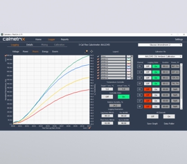 Calmetrix Flexical Software – Geräteansteuerung und Datenlogger