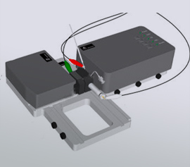 SEC2020 modulares kompaktes UV/Vis/NIR Spektrometer mit Spektro-Elektrochemie Durchflußzelle