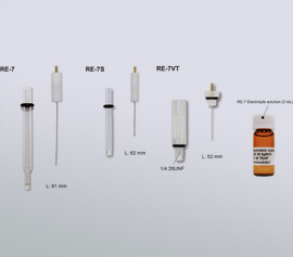 ALS Non-aqueous (Ag/Ag+) reference electrodes