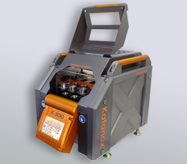 Elektrisches Schmelzaufschlussgerät Fluxer X-300 von Katanax - modularer Aufbau mit 1-3 Positionen zur Probenvorbereitung für die RFA, ICP und AA