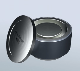 Scheiben-Schwingmühle Cole-Parmer SM-300 Shatterbox® - Mahlbehälter aus gehärtetem Stahl (Artikel-Nummer 8508)