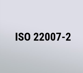 The standard DIN EN ISO 22007-2