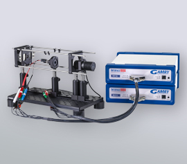 Synchronisierte Regelung / Messung von Anregungs-LED und Photodiode zur Bestimmung der optischen Leistung von LEDs (470 nm, 530 nm, 590 nm, 617 nm, 625 nm und 940 nm)