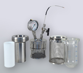 miniclave mit austauschbaren Reaktoren - setzen Sie Glas, Stahl oder PTFE-Inliner ein