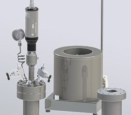 novoclave mit austauschbaren 500bar und 500°C Reaktoren